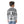 Self Pattern Long Sleeves Boys Pullover - Grey, Black & White
