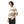 Wide Striped & Knitted Slip On Pullover - Off White & Dark Beige