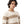 Wide Striped & Knitted Slip On Pullover - Off White & Dark Beige