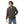 Padded Gabardine Zipper Jacket - Olive