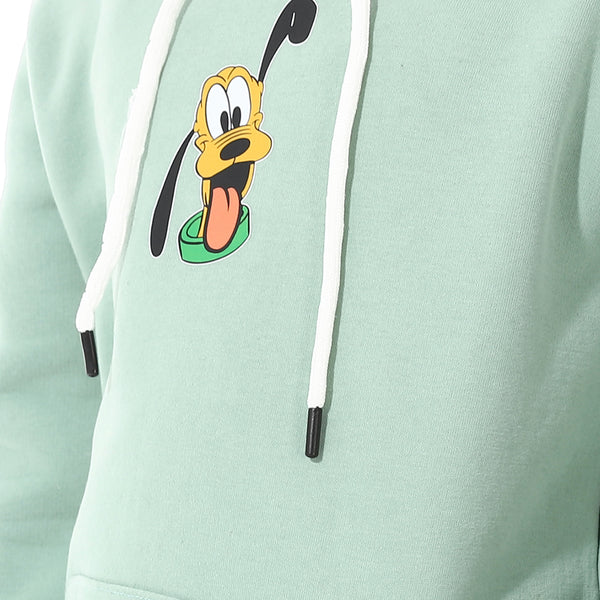 Printed_Girls_Hoodie_With_Pocket_-_Mint