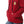 Dark Red Back Printed Fleeced Girls Hoodie