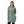 Mint Green Long Sleeves Loose Fit Hooded Sweater