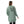 Mint Green Long Sleeves Loose Fit Hooded Sweater