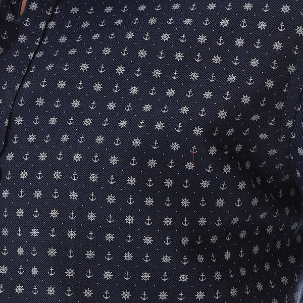 Self_Pattern_Navy_Blue_Boys_Shirt