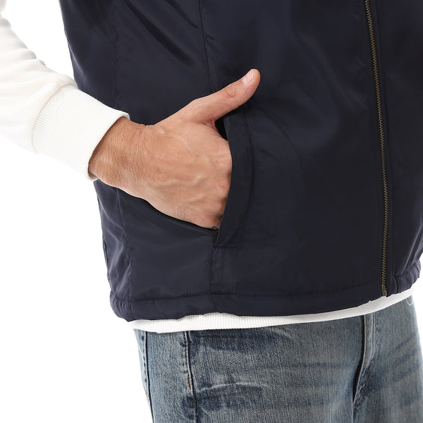 Zip_Through_Neck_Plain_Padded_Vest_-_Navy_Blue