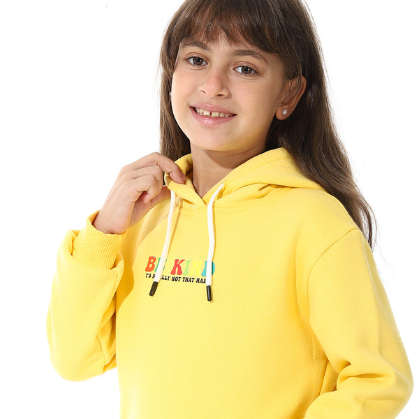Printed_Girls_Hoodie_With_Pocket_-_Yellow