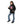 Black Printed Fleeced Girls Hoodie