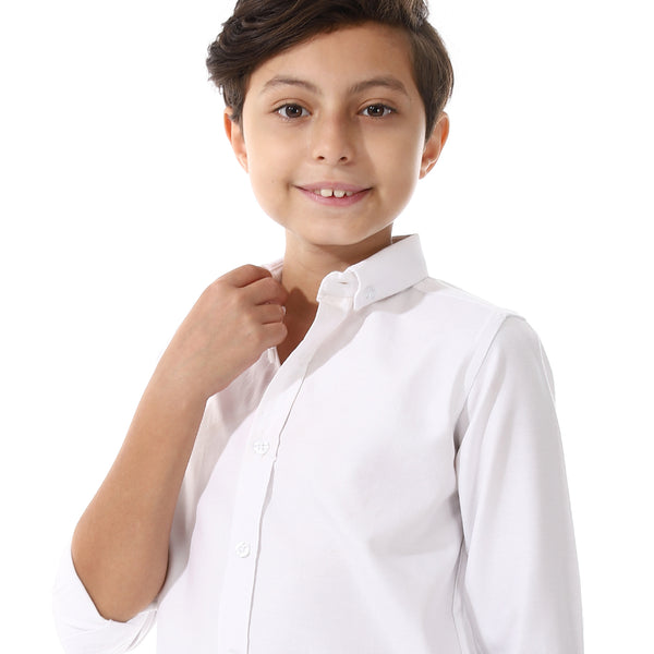 Turn_Down_Collar_Boys_Oxford_Shirt_-_White