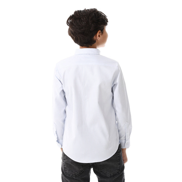 White_And_Sky_Blue_Candy_Stripes_Boys_Oxford_Shirt