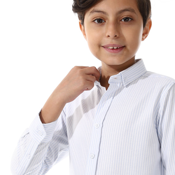 White_And_Sky_Blue_Candy_Stripes_Boys_Oxford_Shirt