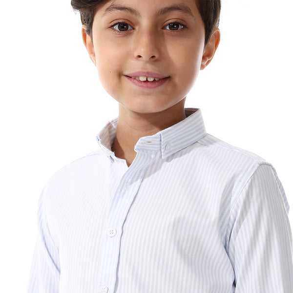 White_And_Sky_Blue_Candy_Stripes_Boys_Oxford_Shirt
