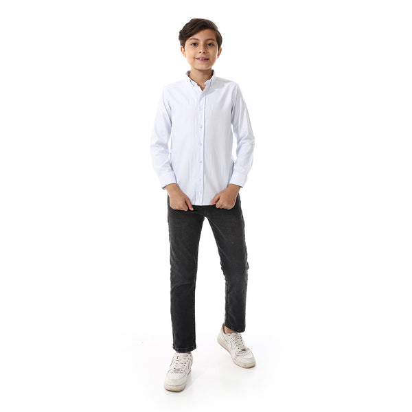 White_And_Sky_Blue_Candy_Stripes_Boys_Oxford_Shirt