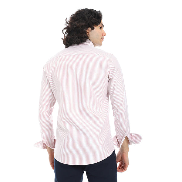 Candy_Stripes_Pattern_Turn_Down_Collar_Shirt_-_White_&_Red