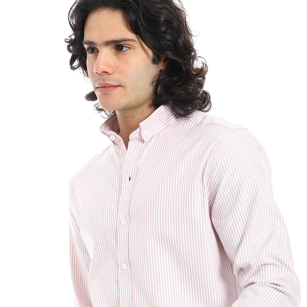 Candy_Stripes_Pattern_Turn_Down_Collar_Shirt_-_White_&_Red