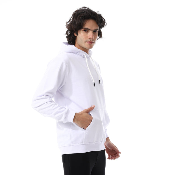 White_Long_Sleeves_Fleeced_Hoodie