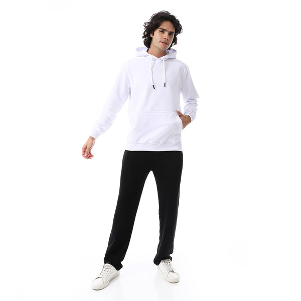 White_Long_Sleeves_Fleeced_Hoodie
