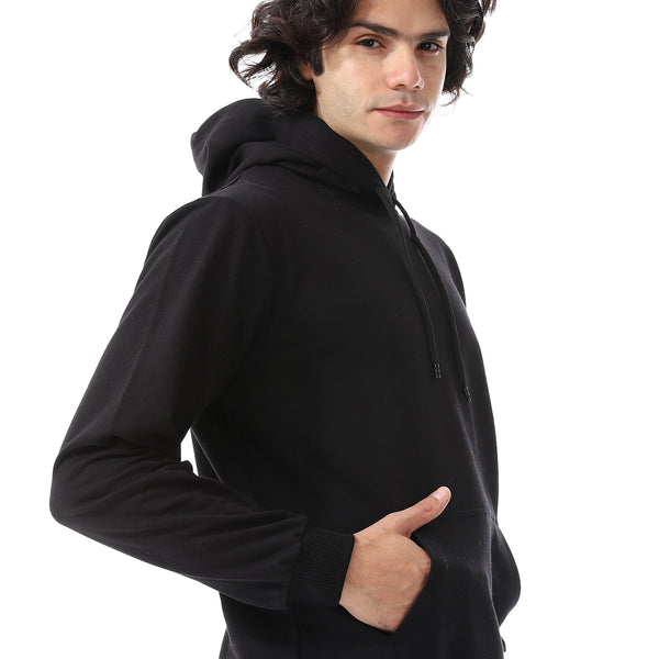 Black_Long_Sleeves_Fleeced_Hoodie