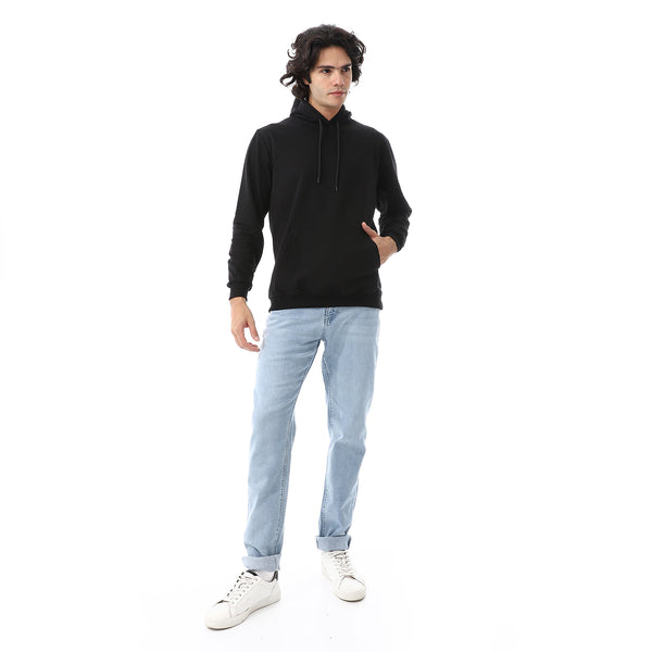 Black_Long_Sleeves_Fleeced_Hoodie