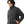 Quilted Polyester Zipper Bomber Jacket - Black