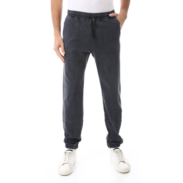 Elastic_Waist_With_Drawstring_Gabardine_Sweatpants_-_Dark_Grey