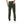 Stitched Elastic Waist Casual Pants - Olive