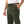 Stitched Elastic Waist Casual Pants - Olive