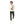 Stitched Elastic Waist Casual Pants - Olive