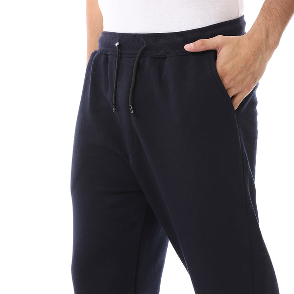 Navy_Blue_Slash_Pockets_Elastic_Waist_Sweatpants