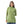 Lattice Pattern High Collar Pullover - Sheen Green