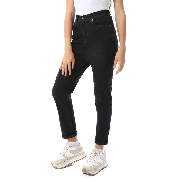 Regular_Fit_Black_Fly_Zipper_Jeans