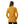 Turtle Neck Slip On Ribbed Top - Mustard