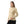 Turtle Neck Regular Fit Plain Top - Tan Beige