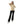Turtle Neck Regular Fit Plain Top - Tan Beige