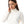 Turtle Neck Regular Fit Plain Top - Off White
