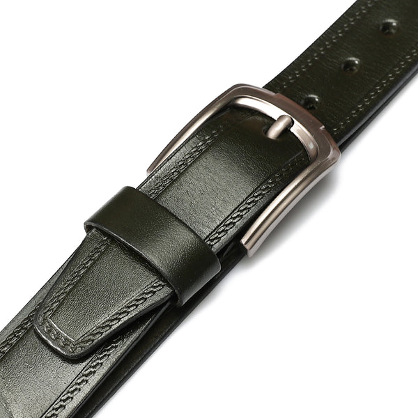 Plain Black Single Loop Belt
