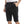 Blue_Black_Regular_Fit_Gabardine_Shorts