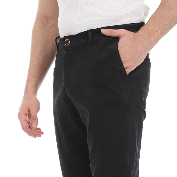 Formal_Slim_Fit_Button_Closure_Pants_-_Black