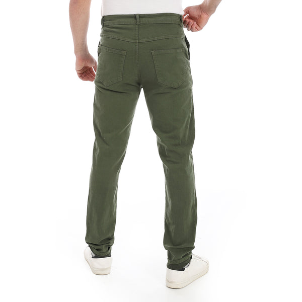 Plain_Gabardine_Fit_Trousers_-_Olive