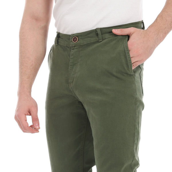 Plain_Gabardine_Fit_Trousers_-_Olive