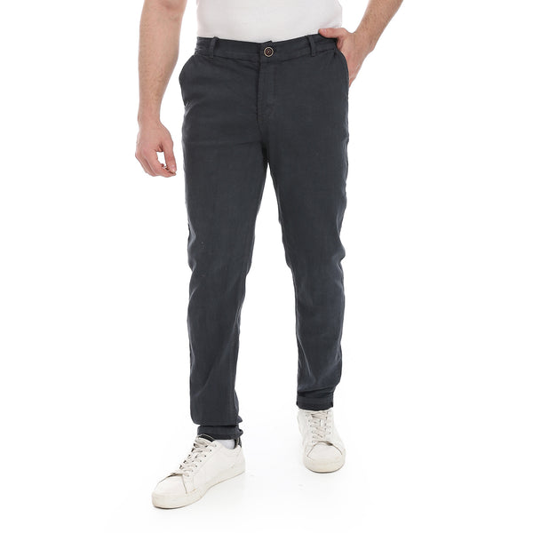 Plain_Gabardine_Fit_Trousers_-_Charocal_Grey