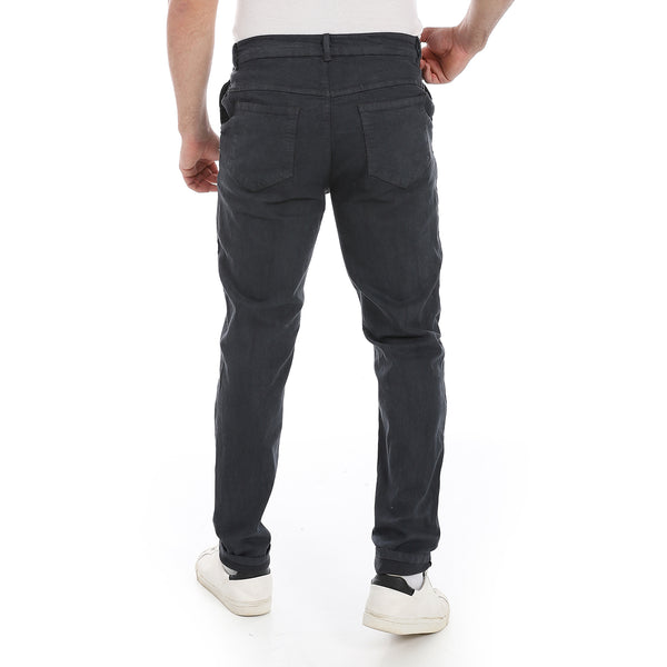 Plain_Gabardine_Fit_Trousers_-_Charocal_Grey