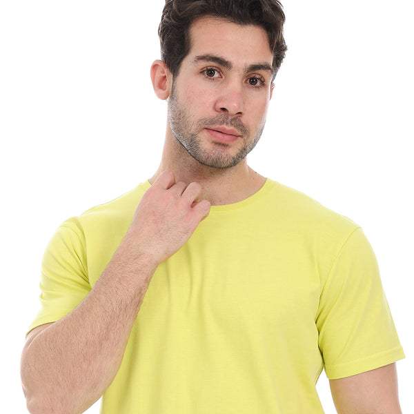 Essential_Plain_Short_Sleeves_T-Shirt_-_Yellow