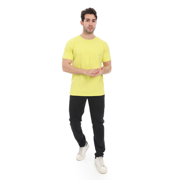 Essential_Plain_Short_Sleeves_T-Shirt_-_Yellow