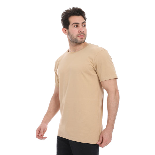 Essential_Plain_Short_Sleeves_T-Shirt_-_Beige