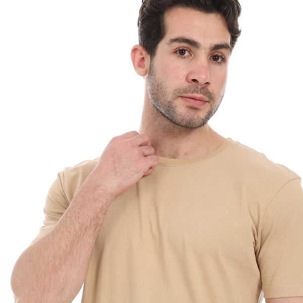 Essential_Plain_Short_Sleeves_T-Shirt_-_Beige