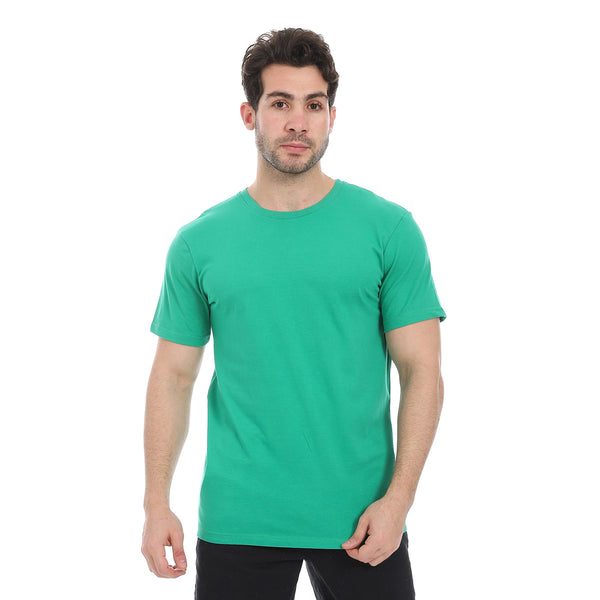 Essential_Plain_Short_Sleeves_T-Shirt_-_Green
