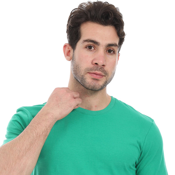 Essential_Plain_Short_Sleeves_T-Shirt_-_Green