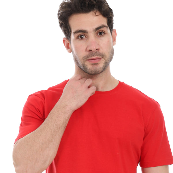 Essential_Plain_Short_Sleeves_T-Shirt_-_Red