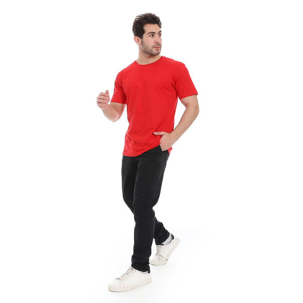 Essential_Plain_Short_Sleeves_T-Shirt_-_Red